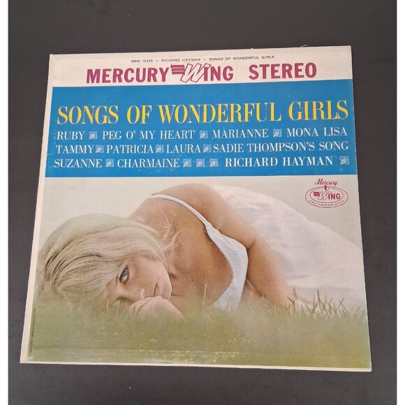 Richard Hayman Songs of Wonderful Girls Vinyl Record SRW-16285 VTG 1964 VG - Picture 7 of 9